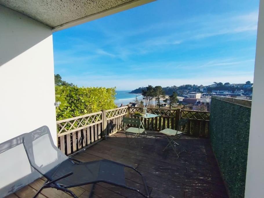 Studio Vue Mer - Plage De Trestraou Perros-Guirec Exterior foto